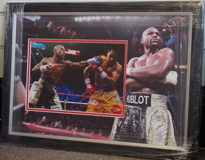 Floyd Mayweather signed photo