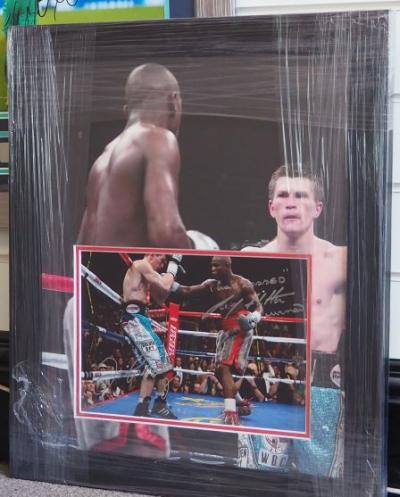 Rare Hatton & Mayweather