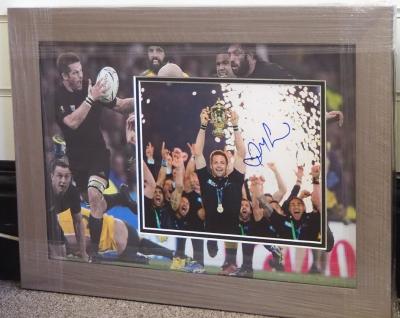 Richie McCaw signed 10 x 8 photo