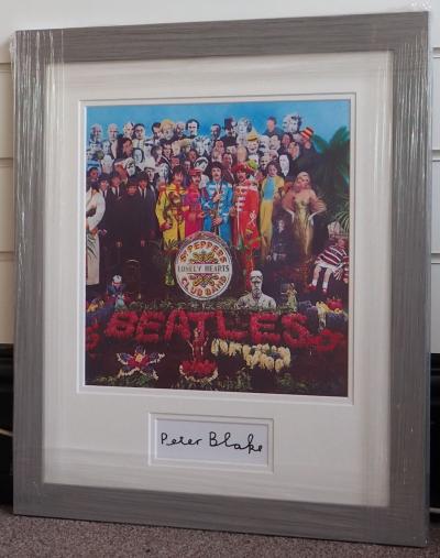 Sir Peter Blake autograph