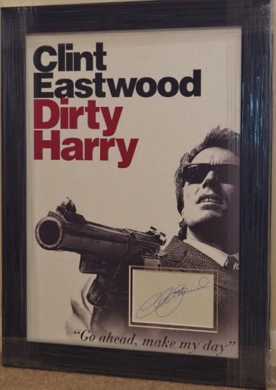 Clint Eastwood autograph