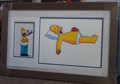 Doh! Homer Simpson autograph