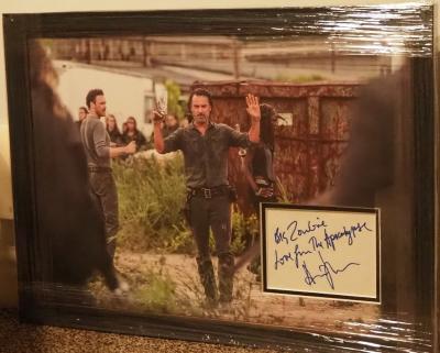 Andrew Lincoln autograph