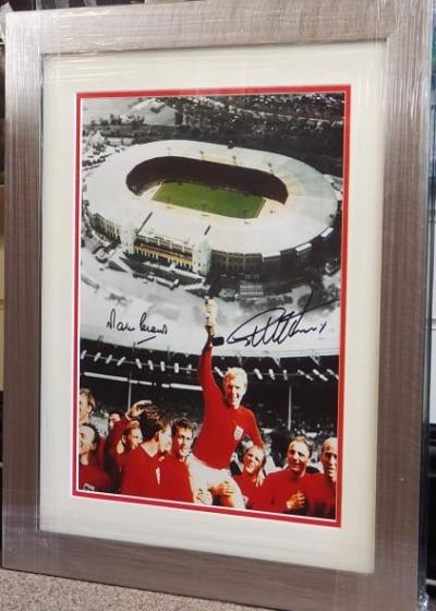 Geoff Hurst & Martin Peters