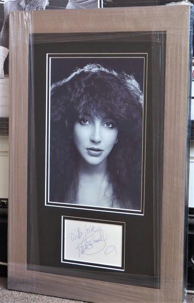 Kate Bush autograph