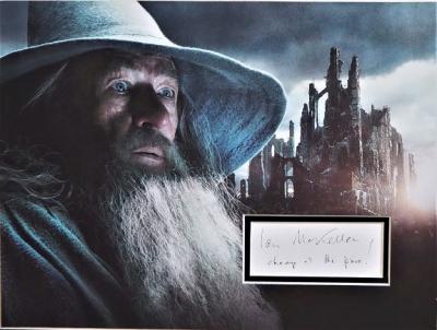 Sir Ian McKellan Gandalf display