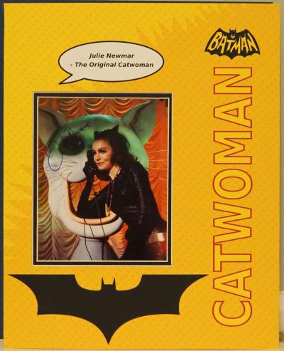 Julie Newmar Batman autograph