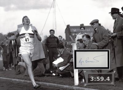 Sir Roger Bannister autograph