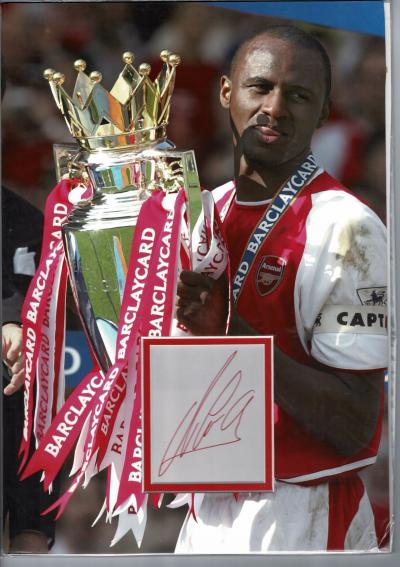 Patrick Vieira Arsenal captain