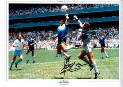 Peter Shilton autograph