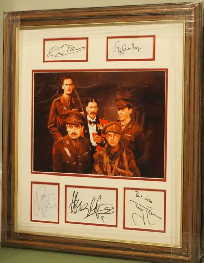 Blackadder Goes Forth signed