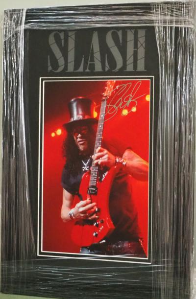 Slash "Guns N' Roses" signed