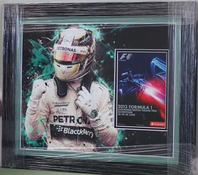 Lewis hamilton signature