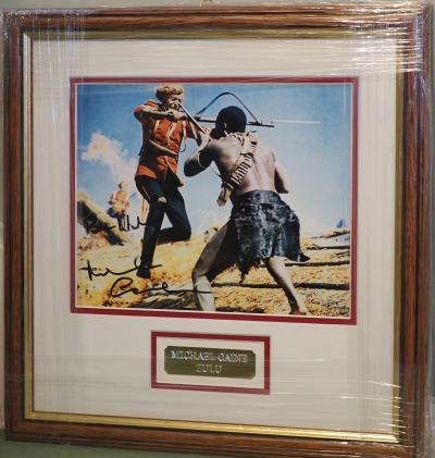 Michael Caine signed photo