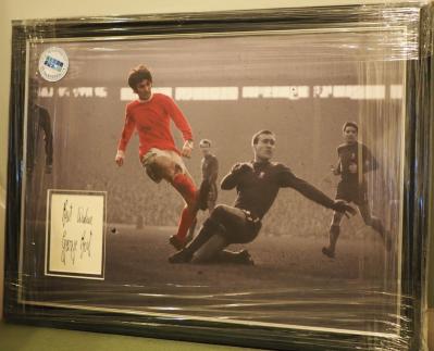 George Best autograph Man Utd