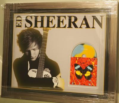 Ed Sheeran hand signed CD