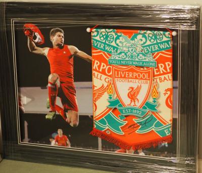 Steven Gerrard autograph