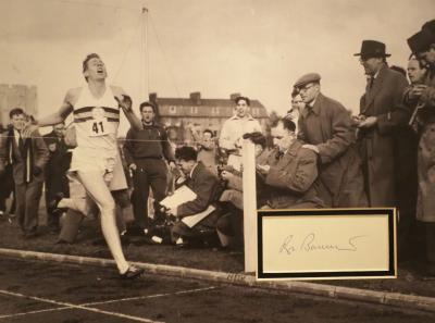 Roger Bannister autograph