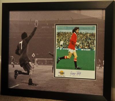 George Best autograph Man Utd