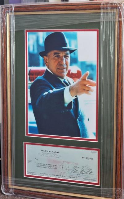 Telly Savalas "Kojak" signature