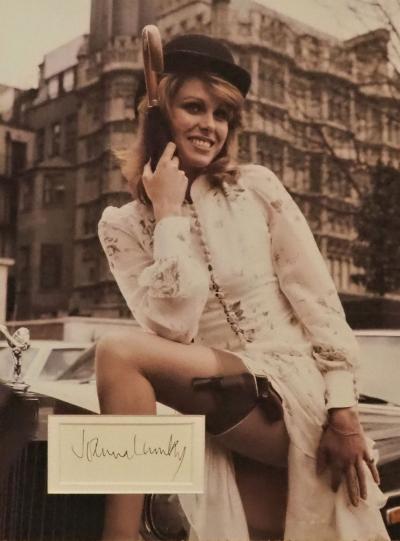 Joanna Lumley autograph