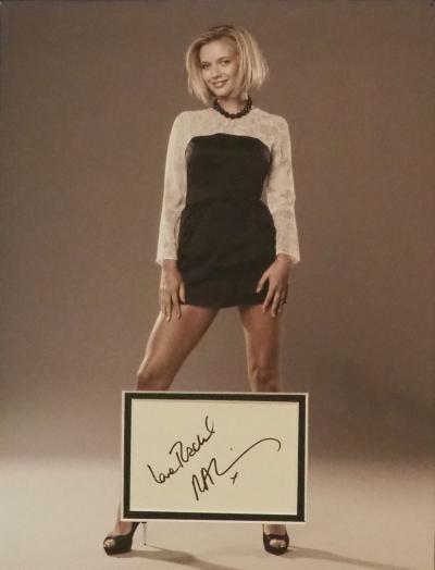 Rachel Riley autograph