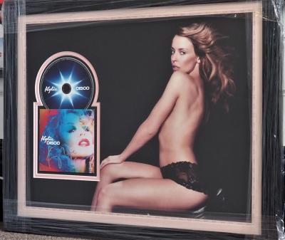 Kylie Minogue hand signed CD