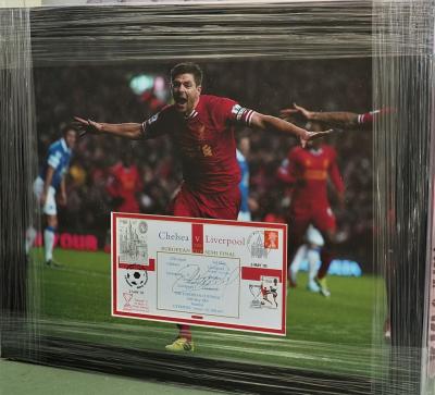 Steven Gerrard autograph