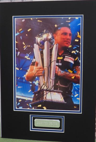 Gerwyn Price signed photo