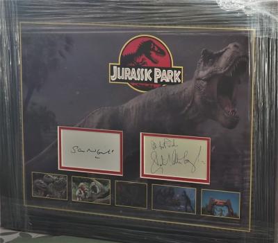 Jurassic Park double signed