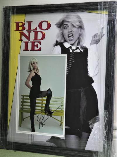 Debbie Harry signed 12 x 8 photo