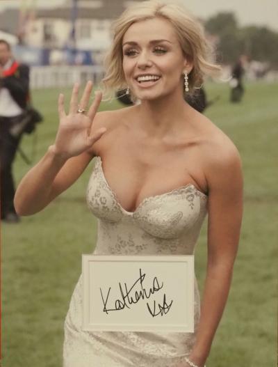 Katherine Jenkins autograph