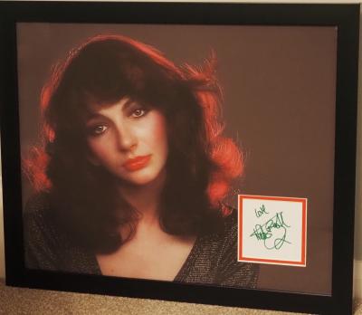 Kate Bush hand signed signature