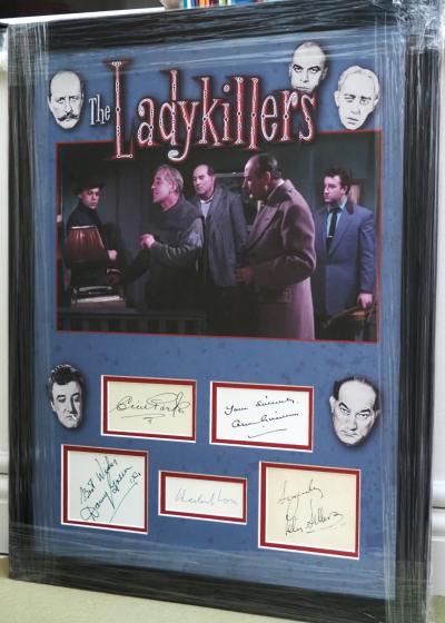 The Ladykillers signed display