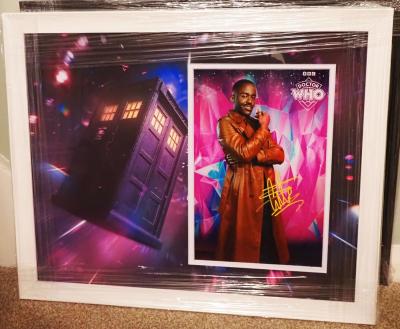 Ncuti Gatwa Dr Who autograph