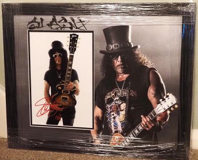 Saul Hudson "Slash" autograph