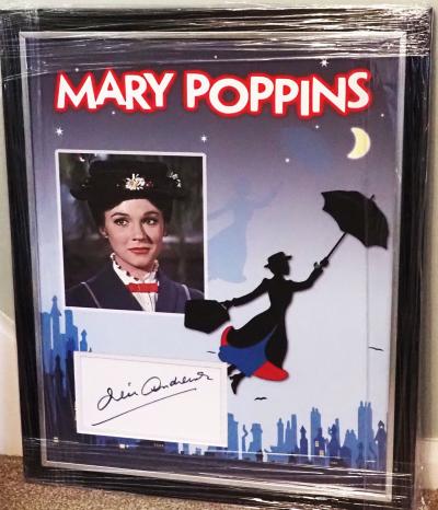 Julie Andrews signature
