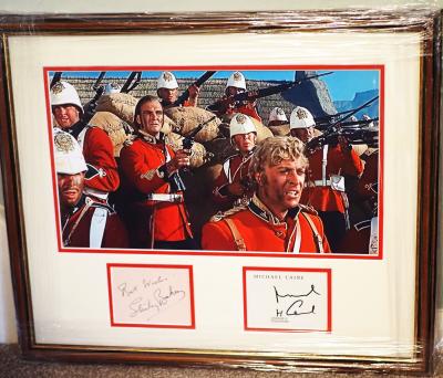 Michael Caine & Stanley Baker